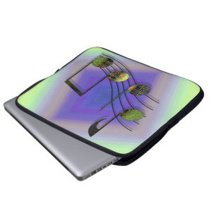Dubstep Notes Notebook Sleeve