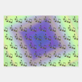 Dubstep Notes-Umpackpapier-Set Geschenkpapier Set (Vorderseite 2)
