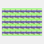 Dubstep Notes-Umpackpapier-Set Geschenkpapier Set (Vorderseite)