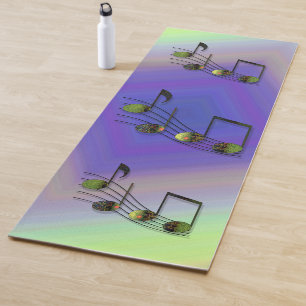 Dubstep Notes Yoga Mat Yogamatte
