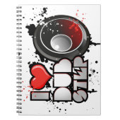 dubstep notizblock (Vorderseite)