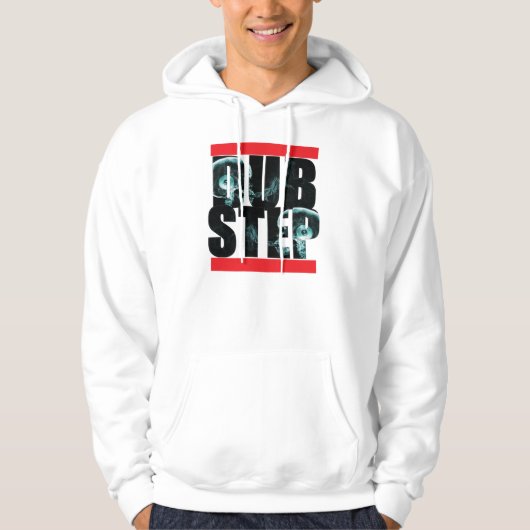 DubStep rauchender SchädelHoodie Hoodie (Vorderseite)