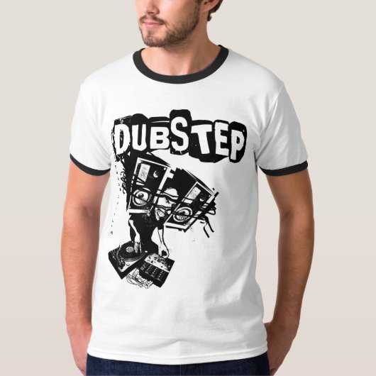 dubstep T - Shirt m2 (in LAK 'ech!) (Vorderseite)