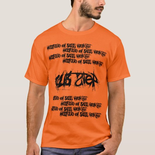 dubstep T - Shirt m9 (in LAK 'ech!) (Vorderseite)