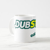 Dubstep Tasse! Kaffeetasse (Vorderseite Links)