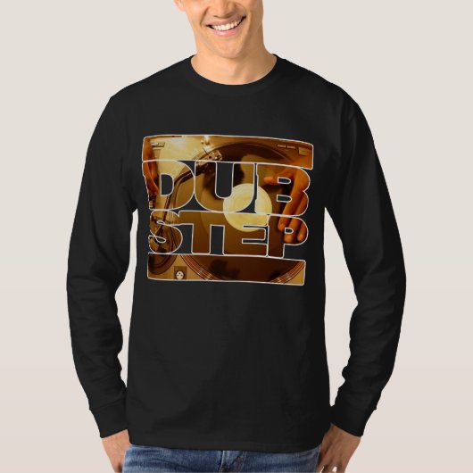 DUBSTEP Vinyldubplates T-Shirt (Vorderseite)