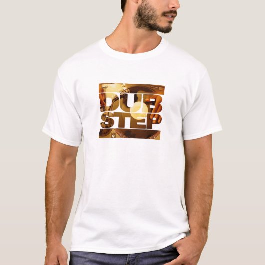 DUBSTEP Vinyldubplates T-Shirt (Vorderseite)