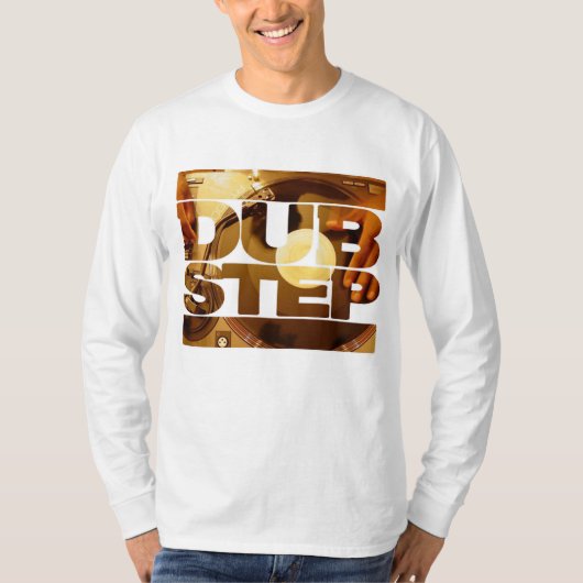 DUBSTEP Vinyldubplates T-Shirt (Vorderseite)