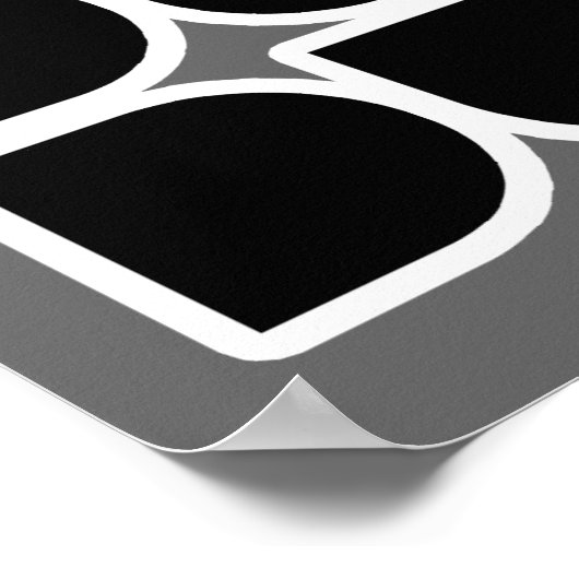 Dubstep WALL Girls Typ Dubstep Musik Poster (Ecke)