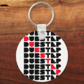 Dubstep WALL Girls Typ Dubstep Musik Schlüsselanhänger (Vorderseite)