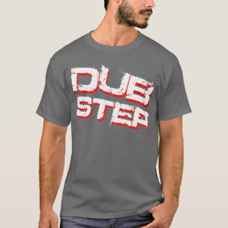 Dubstep Weiß u. Rot T-Shirt