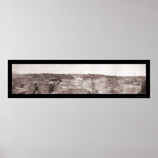 Dubuque, IA-Foto 1907 Poster (Vorne)