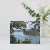 Dubuque Iowa am Mississippi Postkarte (Stehend Vorderseite)