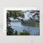 Dubuque Iowa am Mississippi Postkarte (Vorne/Hinten)