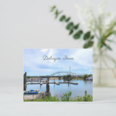 Dubuque, Iowa-Brücke über dem Mississippi-Fluss Postkarte (Stehend Vorderseite)