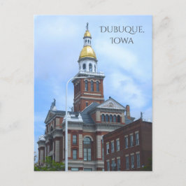Dubuque, Iowa Court House Postkarte