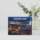 Dubuque Iowa Downtown Hauptstadt Staat Postcard Postkarte (Stehend Vorderseite)