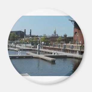 Dubuque, Iowa-Eis-Hafen, Fluss Mississipi Magnet