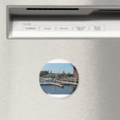 Dubuque, Iowa Ice Harbor, Mississippi River Magnet (In Situ (Geschirrspüler))