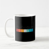 Dubuque Iowa Kaffeetasse (Links)