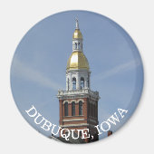 Dubuque. Iowa Souvenir Magnet (Vorne)