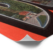 Dubuque, IowaGroße BuchstabenszenenDubuque, IA Poster (Ecke)