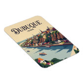 Dubuque USA Magnet (Rechte Seite)