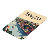Dubuque USA Magnet (Linke Seite)
