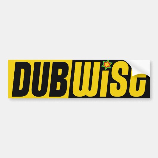 Dubwise Autoaufkleber (Vorne)