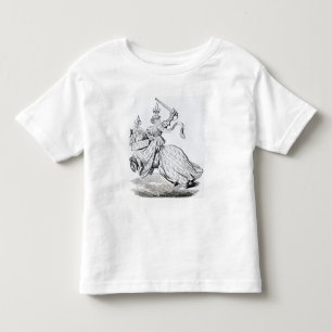 Duc de Bourbon bewaffnete für das Turnier Kleinkind T-shirt