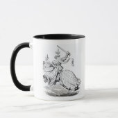 Duc de Bourbon bewaffnete für das Turnier Tasse (Links)