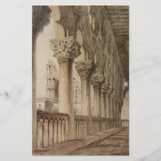 Ducal Palace (von John Ruskin) Briefpapier (Vorderseite)