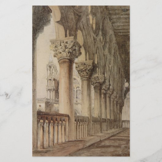 Ducal Palace (von John Ruskin) Briefpapier (Vorderseite)