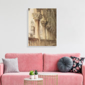 Ducal Palace (von John Ruskin) Leinwanddruck (Insitu (Wohnzimmer))