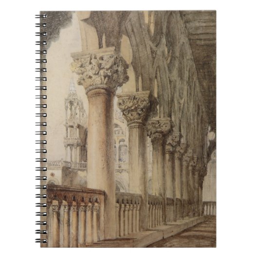 Ducal Palace (von John Ruskin) Notizblock (Vorderseite)
