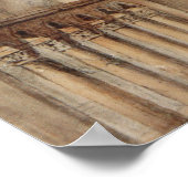 Ducal Palace (von John Ruskin) Poster (Ecke)