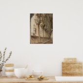 Ducal Palace (von John Ruskin) Poster (Küche)