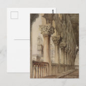 Ducal Palace (von John Ruskin) Postkarte (Vorne/Hinten)