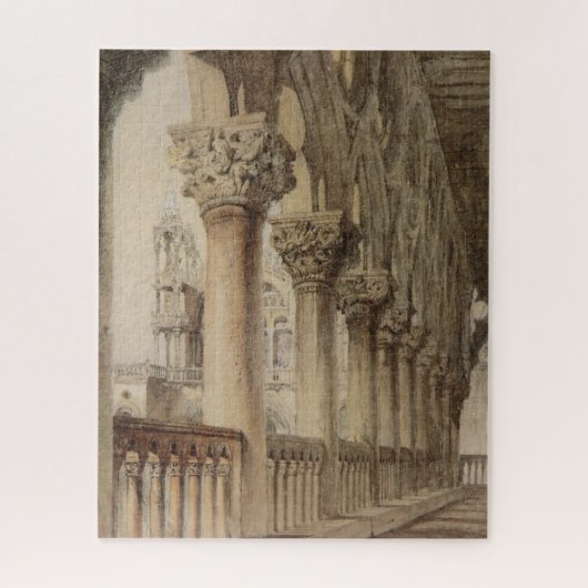 Ducal Palace (von John Ruskin) Puzzle (Vertikal)