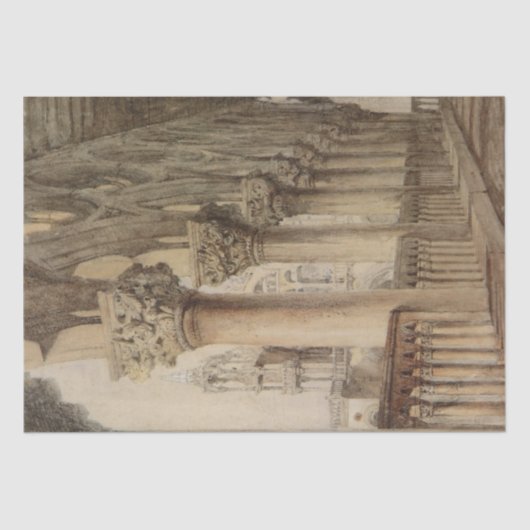 Ducal Palace (von John Ruskin) Seidenpapier (Vorderseite)