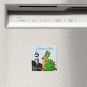 Ducasse Mons - Doudou - Souvenir aus Belgien Magnet (In Situ (Geschirrspüler))