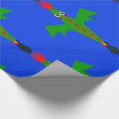 Ducasse von Mons Dragons Geschenkpapier (Ecke)