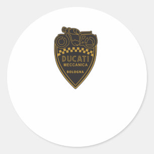 Ducati-Logo-Aufkleber3 Runder Aufkleber