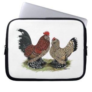 D'Uccle Bantams: Mille Fleur Laptopschutzhülle