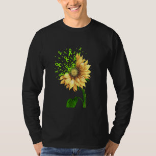 Duchenne Muskel-Dystrophie Bewusstsein Sonnenblume T-Shirt