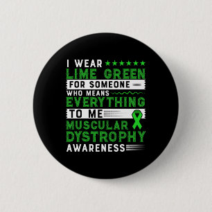 Duchenne-Muskeldystrophie-Bewusstsein Button