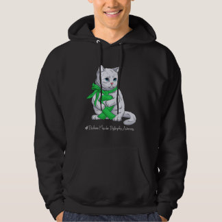 Duchenne-Muskeldystrophie-Bewusstseinsmonat Grün Hoodie
