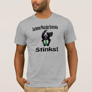 Duchenne Muskeldystrophie stinkt Skunk-Bewusstsein T-Shirt