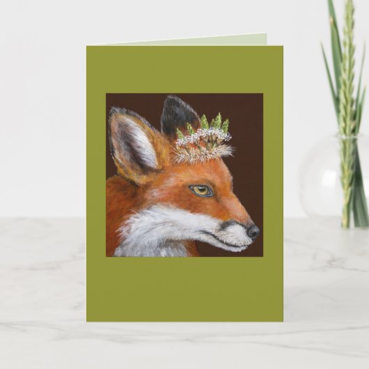 Duchess der Fuchskarte Karte (Vorderseite)