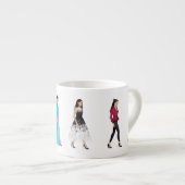 Duchess Meghan Australia Tour Fashion Tasse (Vorderseite Rechts)